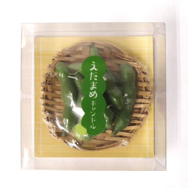 「えだまめキャンドル」カメヤマ 故人の好物シリーズ ろうそく