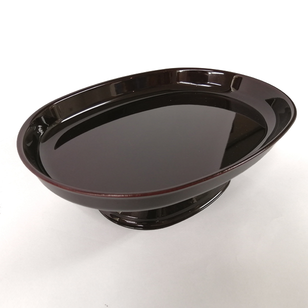 小判型供物台 PC製 (タメ色)　5寸