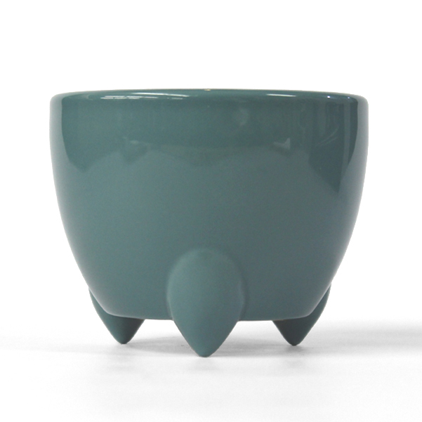 「青磁色土香炉 浄土真宗西用 3寸」陶器製 青磁色 香炉 仏具 小物