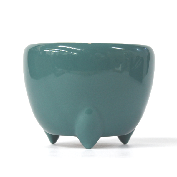 「青磁色土香炉 浄土真宗西用 3.5寸」陶器製 青磁色 香炉 仏具 小物
