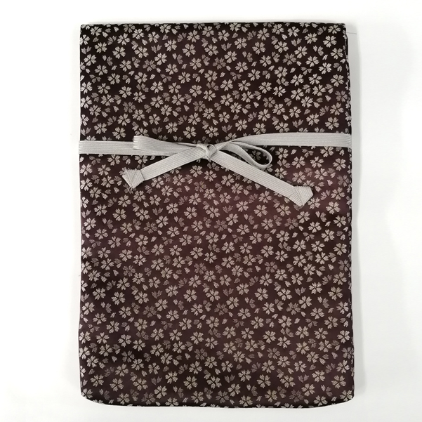 「粉骨用金襴袋 紐仕様 紫色」 手元供養 納骨袋 遺骨の保管 納骨 粉骨 洗骨