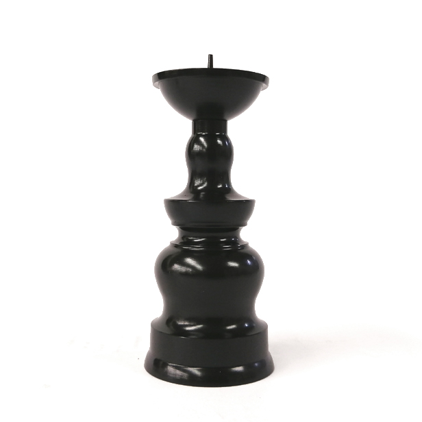 ローソク立て「ダルマ火立て (米)国光色 3.0寸」ろうそく立て 仏具 ロウソク立て