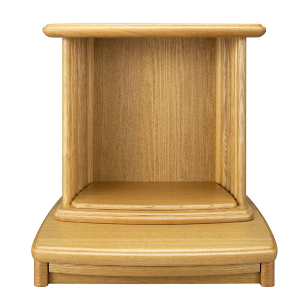 供養ステージ「ダンザ 小 タモ」 手元供養 遺骨の保管 納骨 粉骨 洗骨