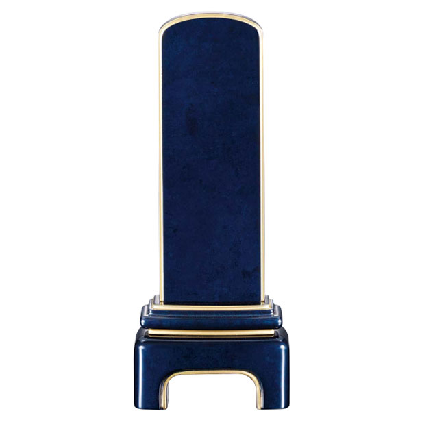 モダン位牌「モダンブルーブラック」