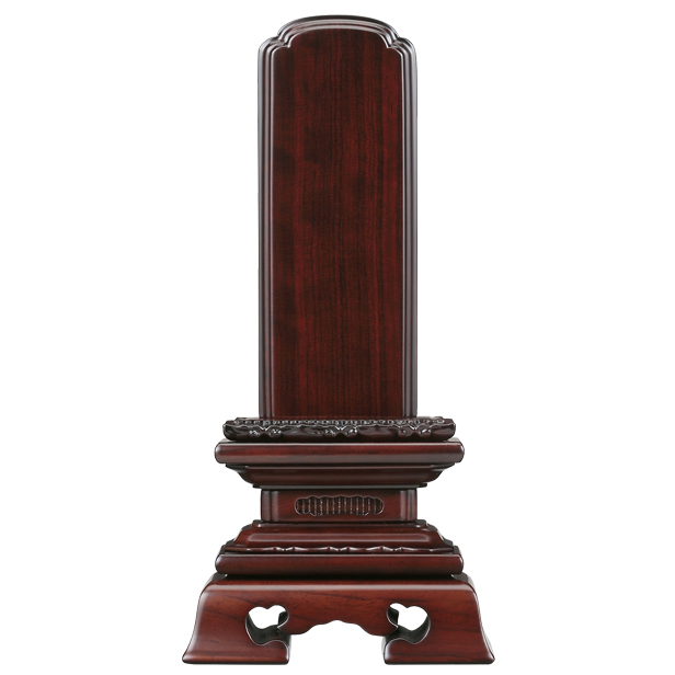 唐木位牌「紫檀上勝美」