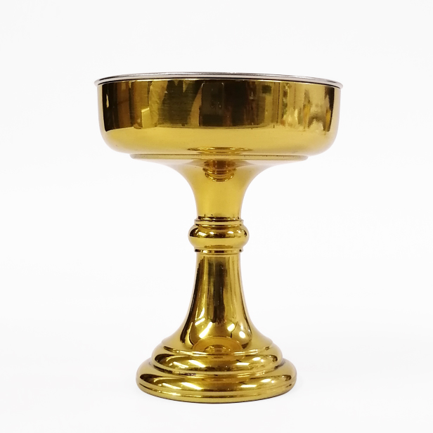 仏器「落とし付仏器 金色 ＃6」仏飯器 仏具 落とし付