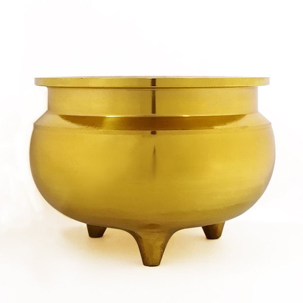 線香立「香炉 金色 3.0寸」机上香炉 香炉 お線香立て