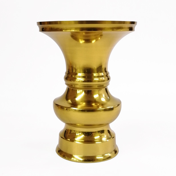 花立て「花立 金色 4.0寸」花瓶 仏花 仏具