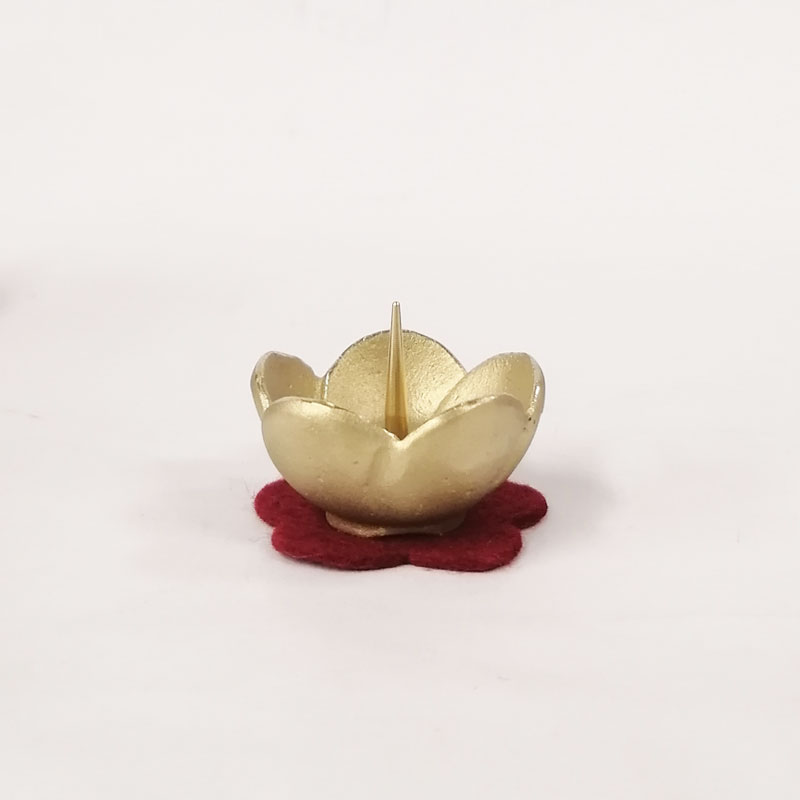 うめ燭台 金 小