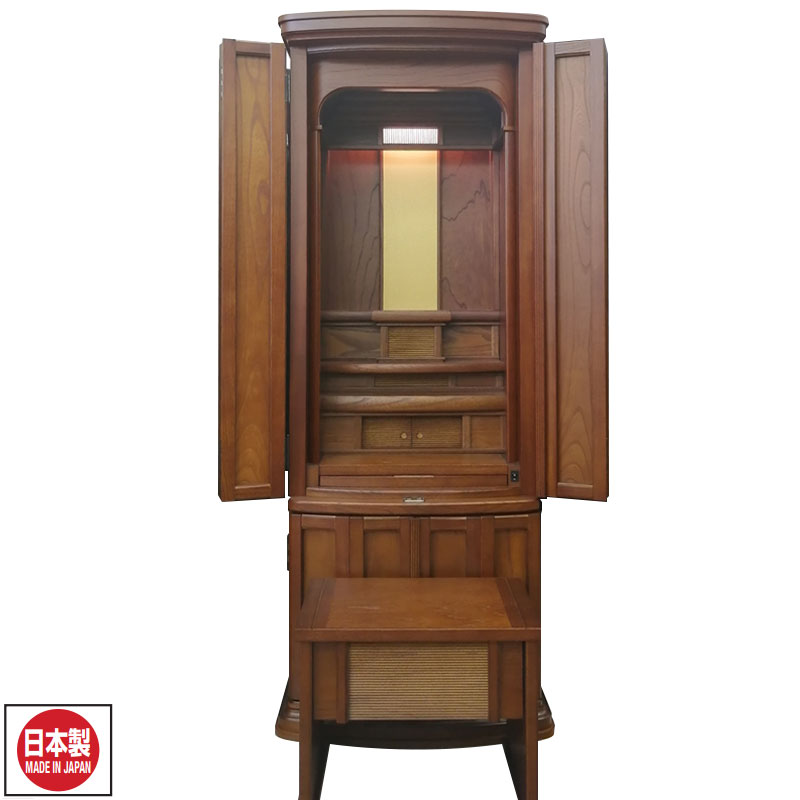 伝統型仏壇「百年壇2型 欅 唐茶」43/15号